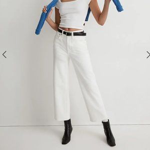 NWT Madewell The Perfect Vintage Wide-Leg Crop Jean Sizes (Tall)